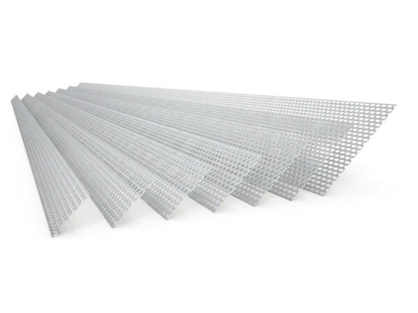 GRILLE ANTI-OISEAUX ALUMINIUM - pièce de 2,5 m